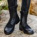 European Warm Series Spring Summer Combat Men Breathable Mesh Work Security Inspection Outdoor Hiking Martin Boots Training Tactical Shoes_viptrois.com