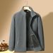 Men's Clothing Factory Direct Men's Outdoor Plus Fleece Jacket Polar Fleece Windproof Warm Sweater Spring And Autumn Jacket_viptrois.com