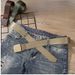 Camouflage nylon belt men's tactical belt Women's automatic buckle pants belt woven cross-border wholesale_viptrois.com