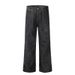 Men's Clothing Design Deconstructed Patchwork Jeans High Street Retro Distressed Straight Casual Pants_viptrois.com