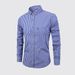 Cross-Border Autumn Winter Plaid Breathable Cotton Long Sleeve Men's Casual Top Business Shirt Jacket Wholesale_viptrois.com
