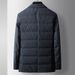 Men's Clothing Men's Silk cotton jacket autumn and winter white duck Silk cotton scarf collar suit style middle aged and young casual light Silk cotton men's jacket_viptrois.com
