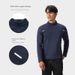 Men's Clothing Spring And Autumn New Half Zip Sports Long Sleeved T Shirt Sweatshirt Fitness Outdoor Tops Running Quick Drying Clothes_viptrois.com
