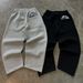 2025 New Sweater Fashion Street Style Versatile Personality Embroidered Hoodie Men's And Women's Casual Pullover Sweater Pants_viptrois.com