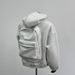 Pure Cross-Border 150kg Plus Size Spring New Hooded Sweatshirt With Backpack Design Men's Top Gray_viptrois.com