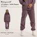 Autumn/Winter High Street Solid Color Sweatpants Loose Casual Trendy Fleece Lined Thickened Sports Jogger Pants_viptrois.com