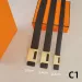 Reversible Designer Belt Genuine Leather Belts For Men Women Width 2.4CM 3.4CM 3.8CM Letter Smooth Buckle Fashion_viptrois.com