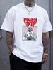 vtg Power Trip Band T-shirt White Unisex All Sizes S To 5Xl Short Sleeve Stretched Versatile Soft Comfortable Casual Slightly_viptrois.com