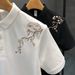 High End Men's Short Sleeve Polo Shirt Embroidered Design Stylish Cool Look Young Men New Summer 2026 T Shirt_viptrois.com