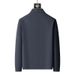 Spring And Autumn New Sportswear Suits Men's Casual Breathable High End Jacket Trousers Stand Collar Zipper Opening_viptrois.com