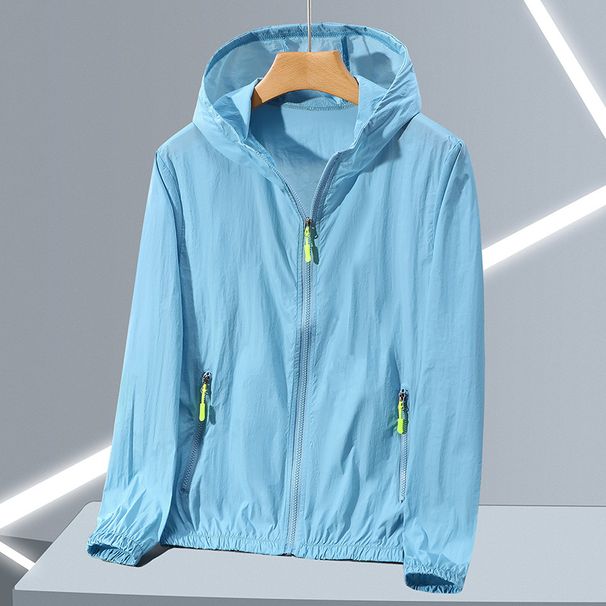 Lightweight UPF 50+ Sun Protection Hoodie For Men & Women - Breathable Outdoor Sun Shirt With Hood For Fishing, Running & Summer Activities_viptrois.com