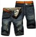 Men's Clothing Mainly Promote Running Volume Denim 5 Point Pants Large Size Men's Shorts Jeans Fat Guy_viptrois.com