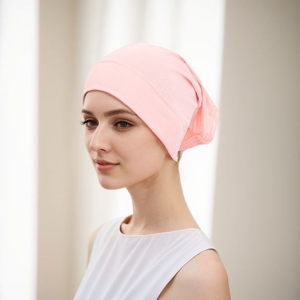 New Style Multi Color Elastic Mercerized Cotton Base Cap Baotou Cap Spot_viptrois.com