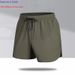 Men's Clothing New Summer Ice Silk Three Quarter Pants Men's Sports Shorts Running Quick Drying Fitness Leisure Fat Big Size_viptrois.com