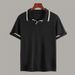 Men's & Women's Relaxed Fit Short-Sleeve Knit Sweater (100% Viscose, Seagull Neckline, Breathable & Lightweight, Casual & Stylish, Machine Washable)_viptrois.com