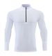 Men's Clothing Running Long-Sleeved Men's Sports T-Shirt Fitness Training Quick-Drying Clothes Stand-Up Collar Half-Zip Tights Breathable_viptrois.com