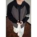 Nordmann 001 American Style Stand Collar Double Patchwork Jacket Men Autumn Trendy Brand Striped Casual Knitted Vibe High Street_viptrois.com