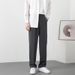 Ice Silk Pants Men's Summer Thin Loose Casual Pants Men's Straight Suit Pants Summer Solid Color Pants_viptrois.com