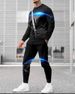 2025 Spring And Autumn New Trend Men's Suit Loose Crew Neck Long Sleeve Sweater Casual Sports Pants_viptrois.com