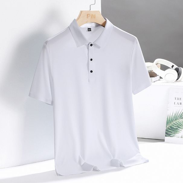 K Men's New Style Group Workwear T-Shirt Short Sleeve Business Polo Shirt_viptrois.com