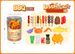 Mother & Kids Fruit And Vegetable Cutting Set Fruit & Vegetable Pretend Play Cutting Set With Grill Bucket – Educational Kitchen Toy For Kids (20PCS)_viptrois.com