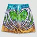 Elastic Waist Jogging Shorts Swim Trunks Board Shorts Summer New Beach Shorts With Hand 3D Print Y2k Shorts For Men_viptrois.com