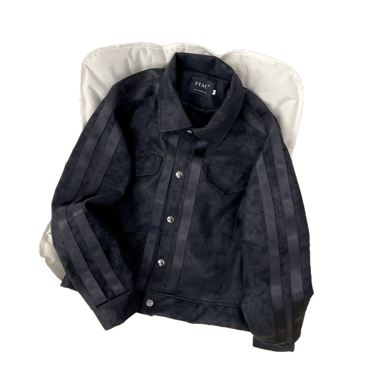 Niche Collar Leather Jacket, Shoulder Length Versatile Short Casual Versatile Jacket_viptrois.com
