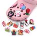 Valentine's Day Themed Cute Shoe Flower Decorative Buckle Western Valentine's Day Shoe Buckle Removable Garden Shoe Accessories_viptrois.com