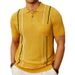 2025d Clothing Summer New Casual Knit Men's Short Sleeve Thin Business Polo Shirt SY0183_viptrois.com