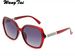 New Sunglasses Colored Polarized Women's Sunglasses Stylish Elegant Patterned Glasses Legs Driving High Definition Glasses_viptrois.com