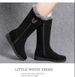 2025 Fluffy Shoes For Autumn And Winter, Casual And Comfortable, Thickened And Fleece Snow Boots, European And American Anti-slip, Wear-resistan_viptrois.com
