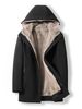 Men's Detachable Mink-Lined Parka – Hooded Winter Coat With Premium Fur Trim (Black/Grey/Steel Grey, Sizes L-4XL)_viptrois.com