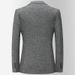 Men's Clothing Lacebert Autumn And Winter Plaid Wool Suit For Middle Aged And Young Men's Suits, Slim Fit Wool Casual Single Breasted Jacket_viptrois.com