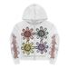 Gothic Streetwear Hoodie – Oversized Dark Aesthetic With Vintage Print & Kangaroo Pocket (XS-2XL, 85% Polyester, Unisex Pullover)_viptrois.com