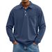 Men's Clothing Men's Shirt Solid Color Casual Versatile Long Sleeve Top Trendy Tie Dye Short Sleeve T-Shirt Summer Style_viptrois.com