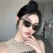 Personalized for women with round face, slimming cat eyes, internet celebrity street photography glasses, sun shading_viptrois.com