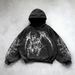 Men's Clothing Hooded Sweatshirt Pullover Hoodie Winter High Street Unisex Sweatshirt_viptrois.com