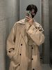 2025 New Windbreaker Jacket Men's Mid To Long Style Spring And Autumn Korean Trendy Brand Casual High-end Coat_viptrois.com