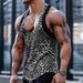 Men's Clothing Summer New Leopard Print Shirt Casual Fashion Men's Tops_viptrois.com