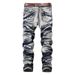 boy European And American Youth Vintage Jeans Men's Straight Retro Long Pants_viptrois.com