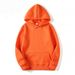 Pure Pure 2021 New Men's Solid Color Hooded Pullover Sweatshirt Cross-Border Foreign Trade_viptrois.com