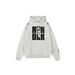 Vintage Letter Embroidered Button Hooded Sweater Men's And Women's Autumn Oversize Personality Trend Pullover Jacket_viptrois.com