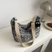 Women's Shoulder Bags Large-capacity Fashionable Ethnic-style Casual Bag, Single-shoulder Crossbody Bag, Dumpling Bag For Girls_viptrois.com