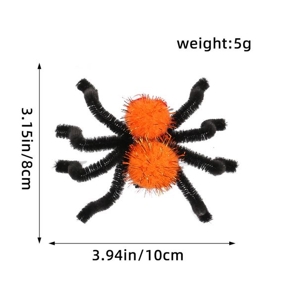 Halloween Spider Hair Clip Halloween Children's Adult Party Decoration Props Funny Spider Hair Clip Hair Accessories_viptrois.com