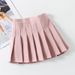 2025 Spring And Autumn New Style Girls Skirt Children's Black Pleated Dance Costume Short Skirt Spring And Autumn Baby Western Style Skirt_viptrois.com