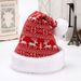 Christmas 2024 Cross-border new RM32 Snowflake Fawn knitted velvet Christmas hat adult winter hat decoration_viptrois.com