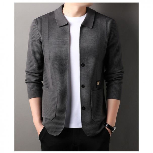 Loom Cross-Border Foreign Trade European American Knitted Cardigan Sweater Spring And Autumn New Business Casual High-End_viptrois.com