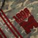 Camouflage Sweatshirt Striped Patchwork Three Stripes Loose Fit Sports Shirt Men's Street Style Letter Embroidery Hooded_viptrois.com