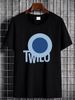 TWILO Dance Club Bar Men's Cotton Crew T Shirt LGBTQ Gay NYC House Music Summer Soft Streetwear Slightly Casual Comfortable Fashion Unisex_viptrois.com