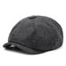 Herringbone Newsboy Cap Beret For Middle-aged And Elderly Sun Protection Director Grandpa Father Hat_viptrois.com